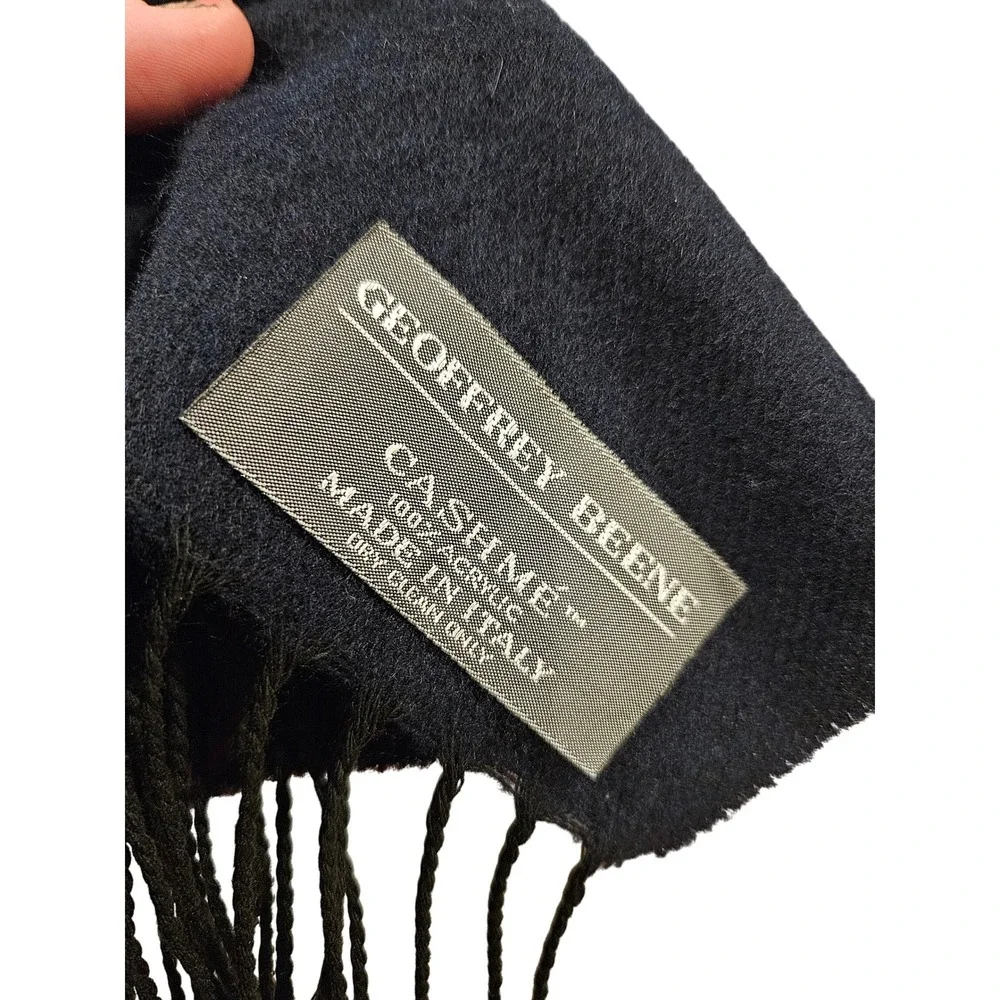 Geoffrey‎ Beene Cashme Scarf Made in Italy Geometric Wrap